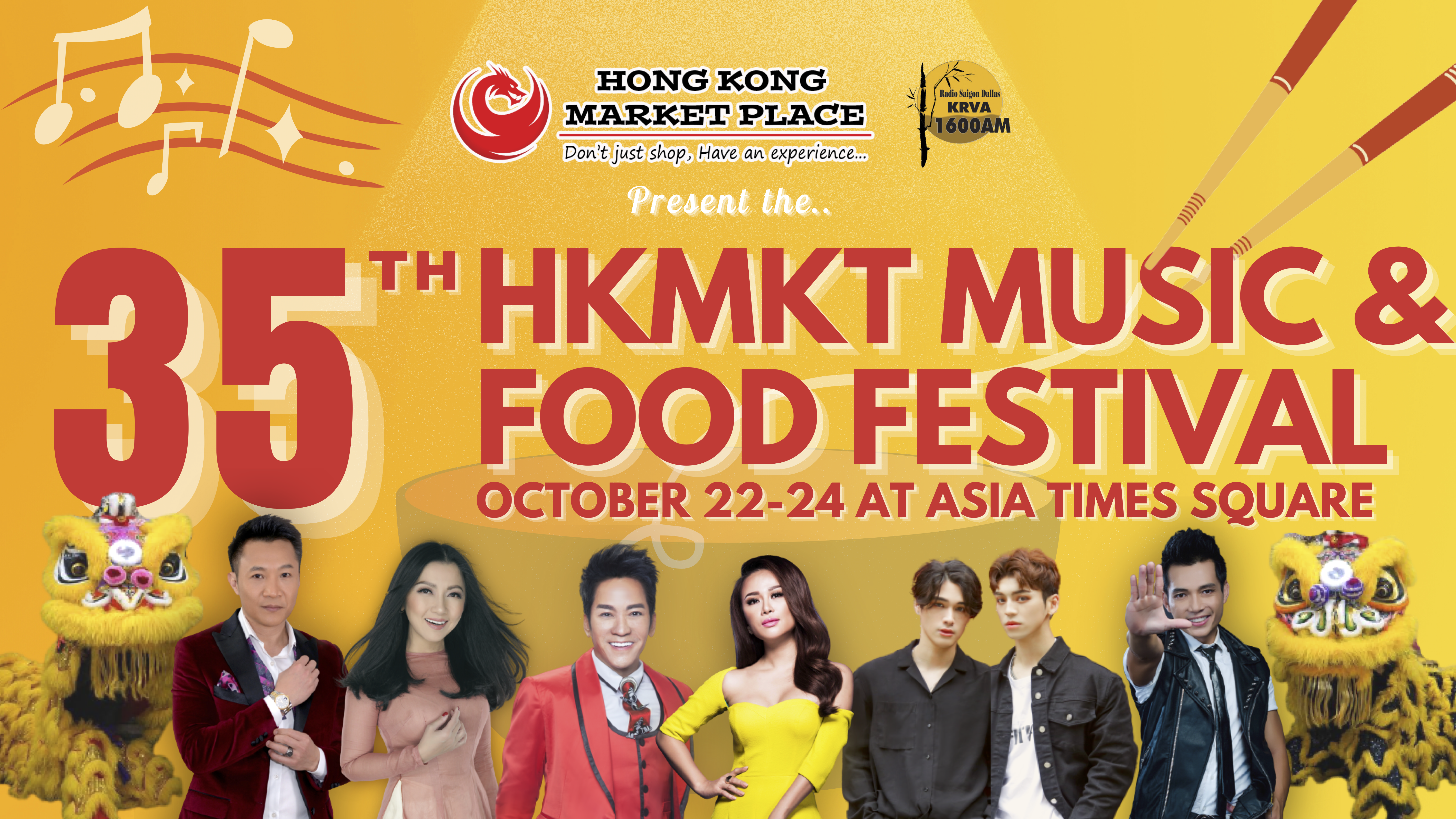 2021 Hong Kong Market Food and Music Festival!